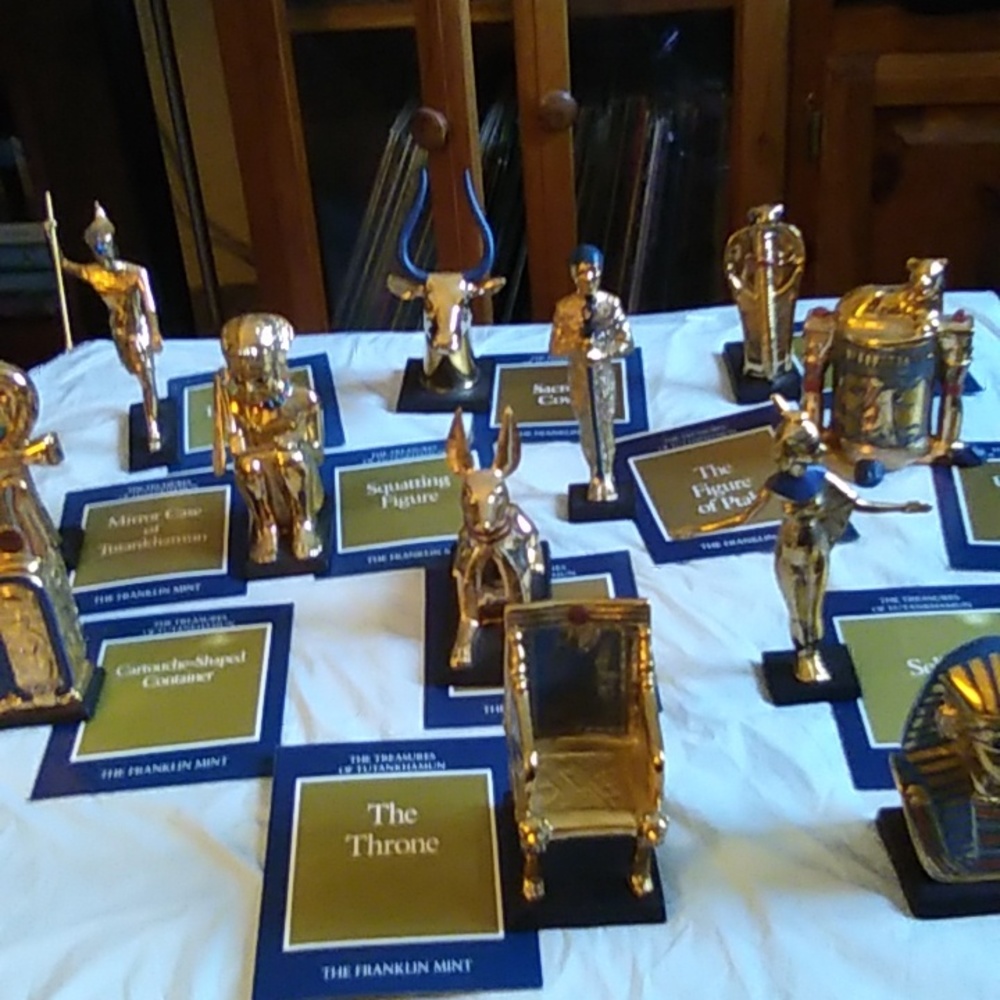 12 Individually Priced, (NOT A SET) Treasure of The Tutankhamun